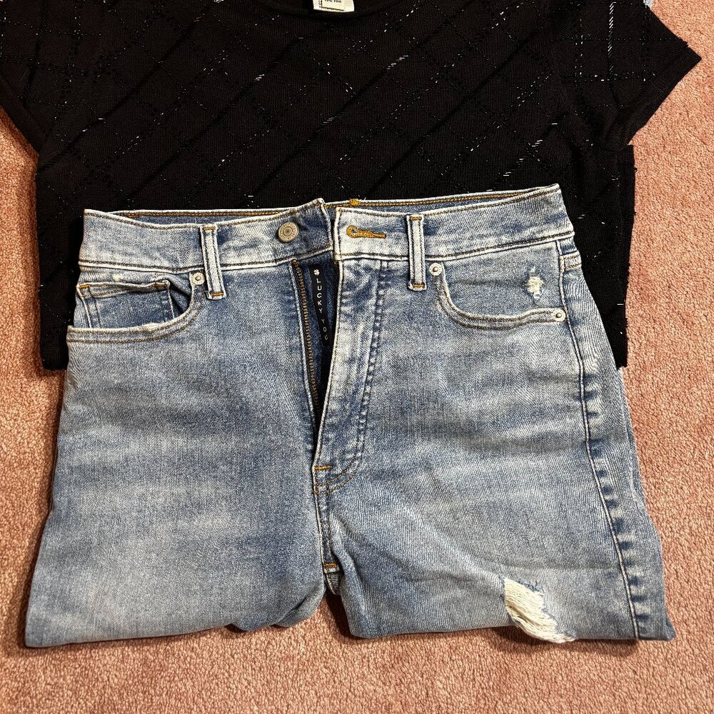 Lucky Brand Light Wash Skinny Fit Jeans High Rise– Size 3